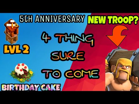 4 THINGS SURE TO BE ON AUGUST 2017 UPDATE||CLASH OF CLANS
