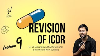 ICDR Capsule Revision || Lecture 9