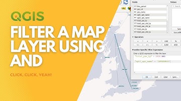 Filter a layer using the AND operator in QGIS