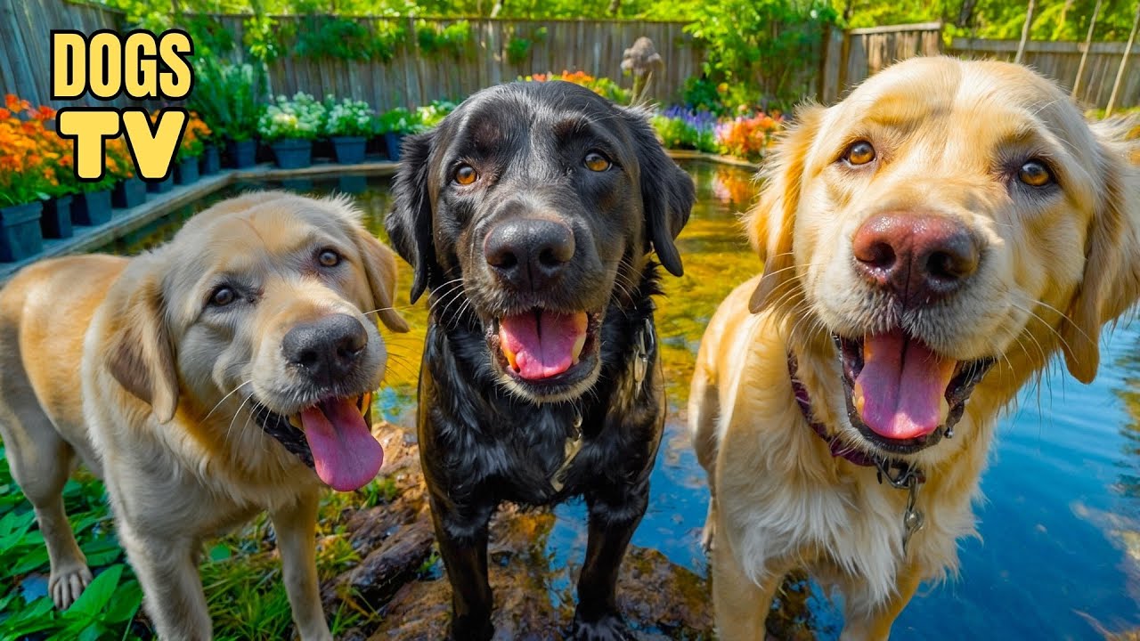 20 Hours of Dog TV for Dogs to Watch 🐕🎵 Soothing Sounds for Energetic Dogs & Stress Free Play 🐾✨