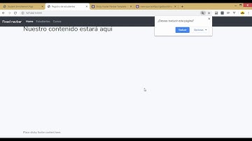 3. Aplicación Web Registro de estudiantes (CRUD) con Laravel 5.7, Creando la vista del proyecto