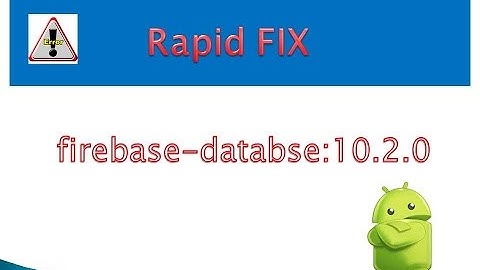 failed to resolve:com.google.friebase:firebase-databse:10.2.0
