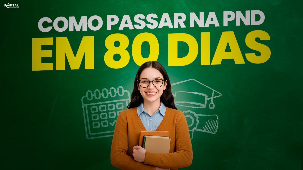 COMO PASSAR NA PND EM 80 DIAS - YouTube
