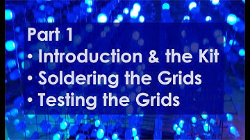 How to Build an 8x8x8 LED Cube - Part 1 (Banggood Item 1091209)