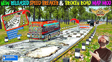 Map Mod Bussid 4.2 - New Released Speed Breaker & Broken Road Map Mod For Bus Simulator Indonesia |