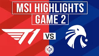 T1 vs EST Highlights Game 2 | MSI 2024 Play-Ins Round 1 | T1 vs Estral Esports