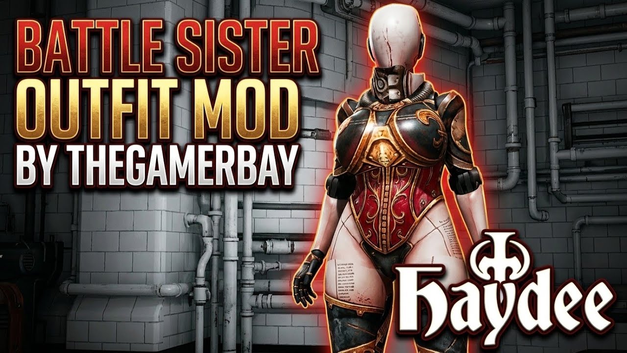 Náhled videa pro Modifikace Battle Sister Outfit od TheGamerBay | Haydee | White Zone, Hardcore, Gameplay, bez kom...