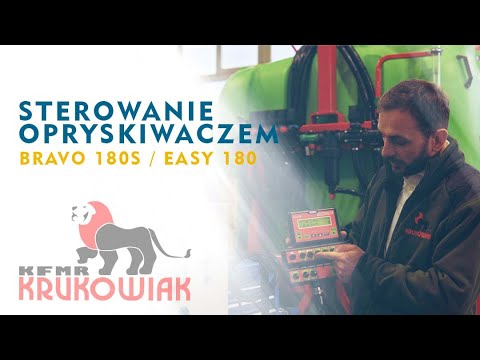 Sterowanie Opryskiwaczem - BRAVO 180S / EASY 180 | KRUKOWIAK