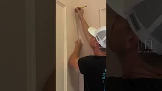 Draw perfect arches #howto #diy #shortsfeed #painting
