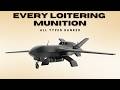 Every Loitering Munition Ever Built — All Types Ranked (2025)
