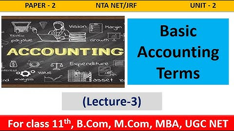 Accounting | Paper 2 |Unit-2| NTA UGC  NET/JRF, 11th, B.Com, M.Com, MBA, CA, CS, UPSC