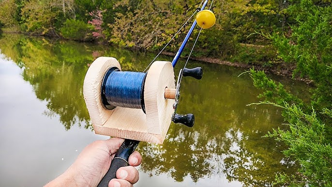 Wooden fishing toy - DIY tutorial 