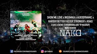 Show Me Love x Insomnia x Aerodynamic x HBFS x Knas - 3 Are Legend (Tomorrowland '19 Mashup) Resimi