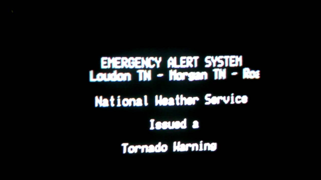 EAS Tornado Warning during the Super Tornado Outbreak on April 27, 2011 ...