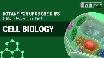 Botany Optional Syllabus Analysis for IAS & IFS Part 9 - Cell Biology: How to prepare