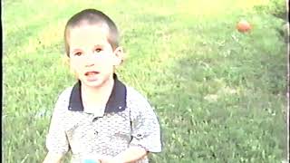 April 1998 Easter egg hunt