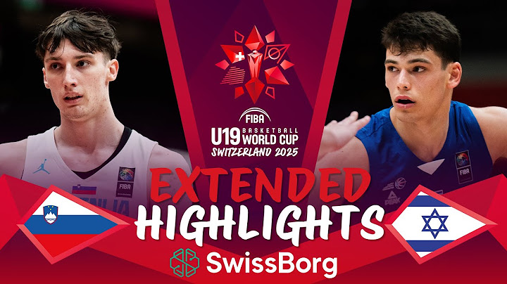 Slovenia 🇸🇮 vs Israel 🇮🇱 | Quarter-Finals | Extended Highlights | FIBA U19 Basketball World Cup 2025