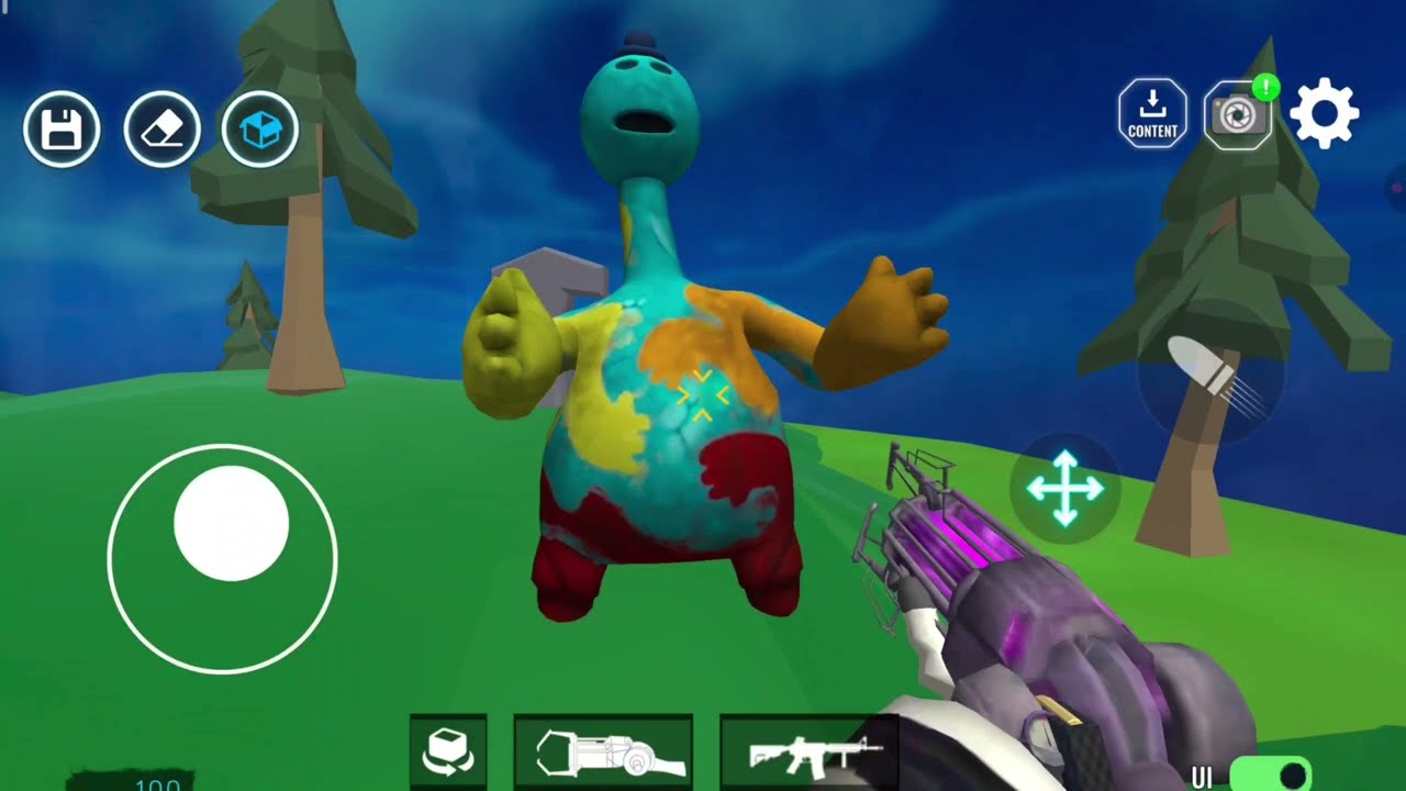 Доуи  в Сандбокс в космосе. Poppy sanbox in spase