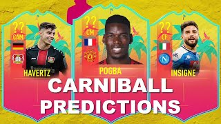 FIFA 20 | CARNIBALL PREDICTIONS  | POGBA,HAVERTZ,INSIGNE