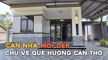 Ms 0310 Nhà mới đẹp full thổ cư giá 1,3 tỷ xã Tân Chánh Cần Đước Long An