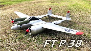 FliteTest P-38 Build and Maiden