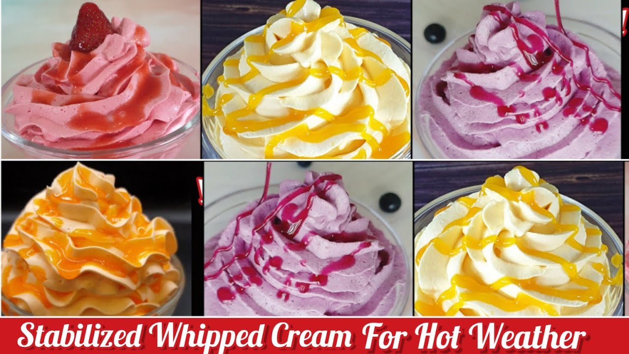 How to Make Whipped Cream (4-ways!) - Jessica Gavin