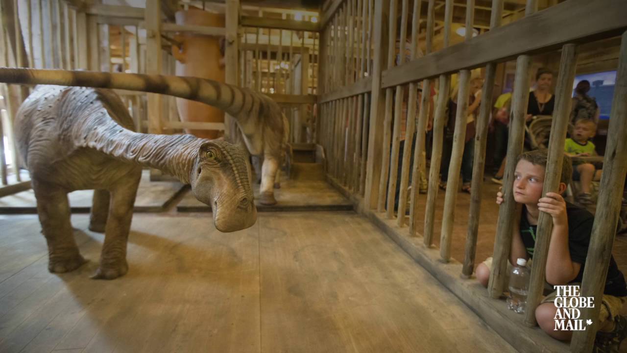 See Inside The Controversial Life Sized Noah S Ark Replica Youtube