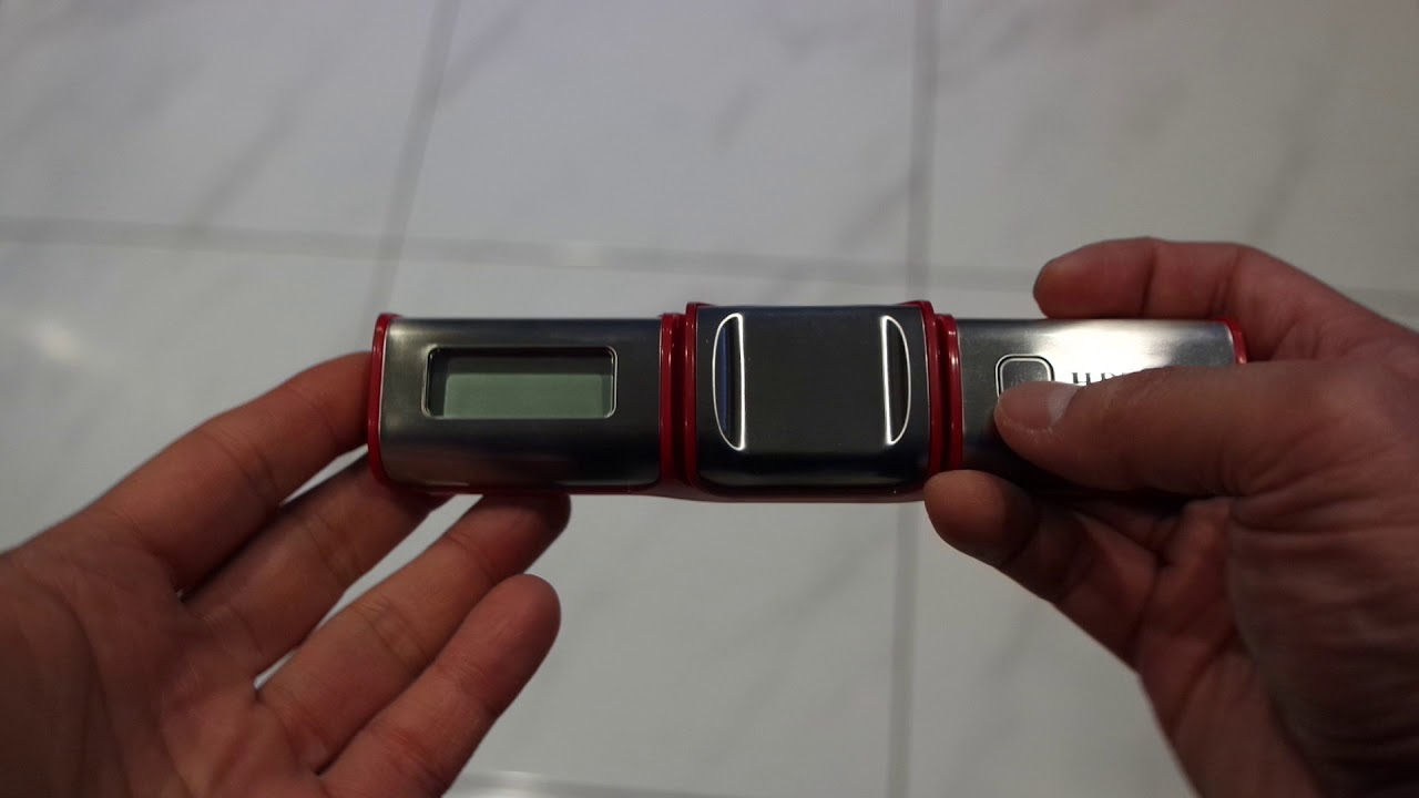 HDTrinity ELS 208 Changing the Measurement Units for your Luggage Scale