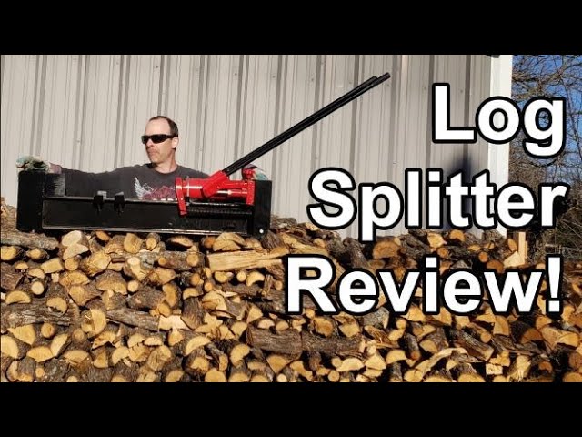 Harbor Freight Hydraulic Log Splitter Review  Is This Homestead Firewood  $150 Tool Worth It? 