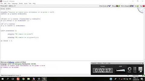 Numeros primos y perfectos en RACKET