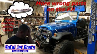 FJ 40 part 8 and getting the jet boat out or storage and ready for our first SoCal Jet Boat event
