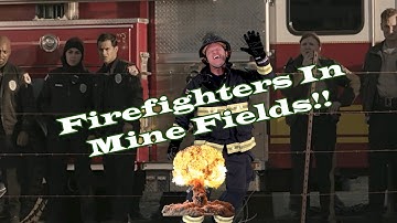 Green screening myself into a mine field with Lone Star!