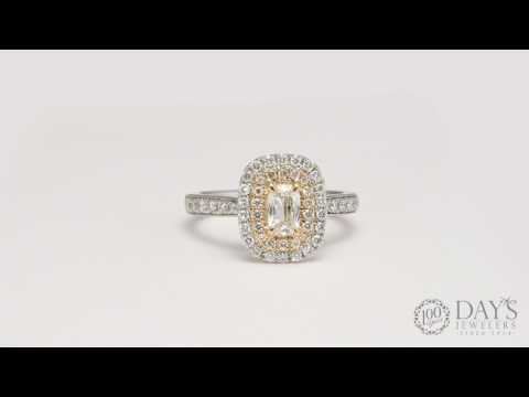 Cushion Diamond Halo