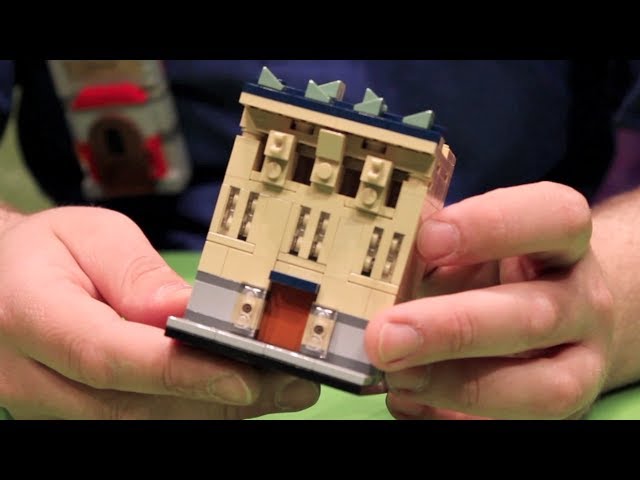 Building with LEGO – micro-scale building