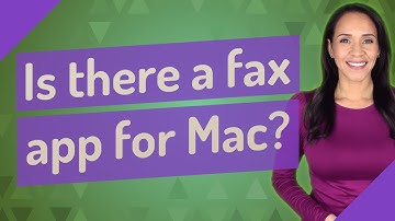 Is there a fax app for Mac?