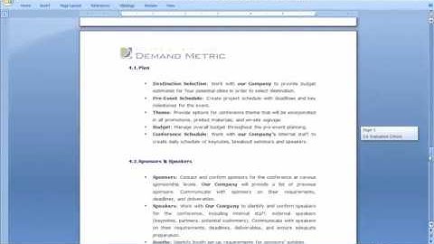 Event Management Vendor RFP