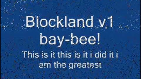 blockland v1 introduction - swholli