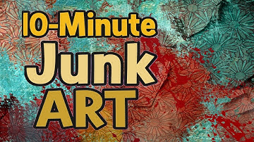 Transform Junk Paper into Art: Fast 10-Minute Craft Anyone Can Make