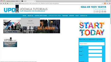 joomla facebook gallery - creating image gallery and removing albums