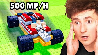 I Build The Fastest Car in Roblox Build a Car