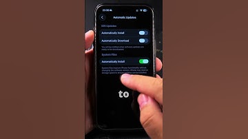 How to Turn Off Automatic Updates on iPhone Part 4
