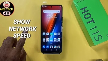 How To Show Network Speed in Infinix Hot 11s | Hot 11s Network Speed Show कैसे करें @akstech4u