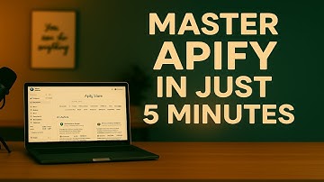 Master Apify in 5 Minutes — Actors, Free Credits & Real Use Cases