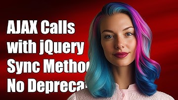 How to Perform Synchronous AJAX Calls with jQuery (Non-Deprecated Methods)