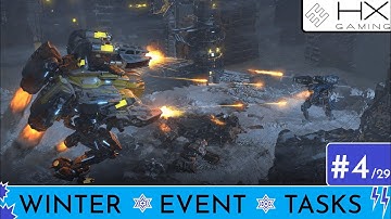 War Robots - How to solve ❄ Winter Event ❄ Task #4 "Stolen Christmas (4/29)"