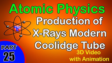 Production of X-Rays Modern Coolidge Tube  |class 12 physics subject notes lectures|CBSE|IITJEE|NEET