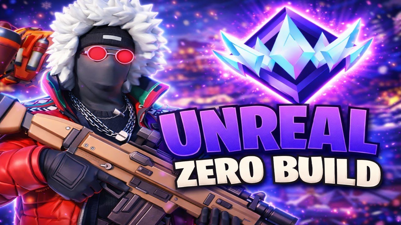 Calm Unreal Zero Build Ranked Gameplay (Fortnite Chapter 7)