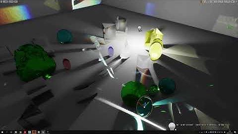 UE4 NvRTX Causties real time ray tracing
