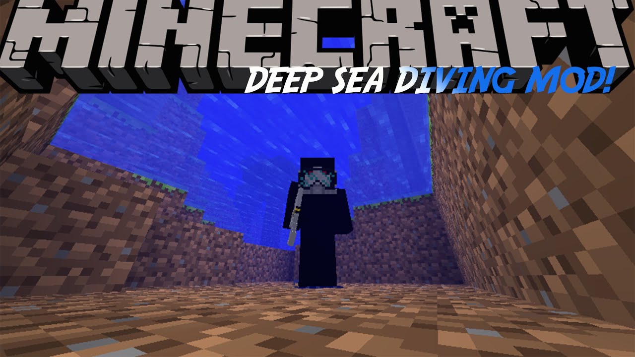 Minecraft: Deep Sea Diving Mod! (BREATHE UNDERWATER!) - YouTube