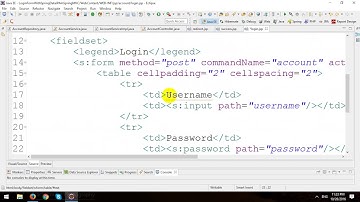 Login Form With Spring Data JPA in Spring MVC Framework